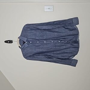 Rag & Bone Blue Men's Button Down Shirt Size Medium